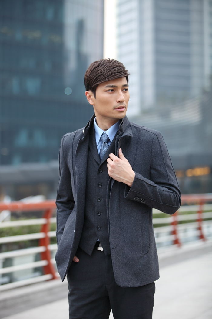 休閑西服定做加工